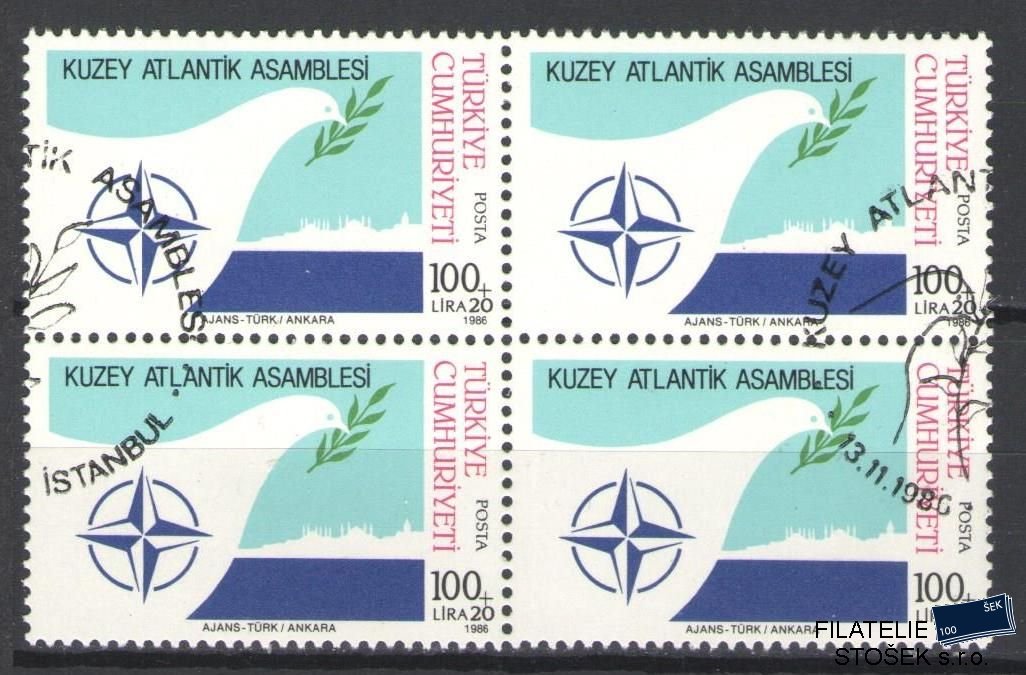 Turecko známky Mi 2764 4 Blok