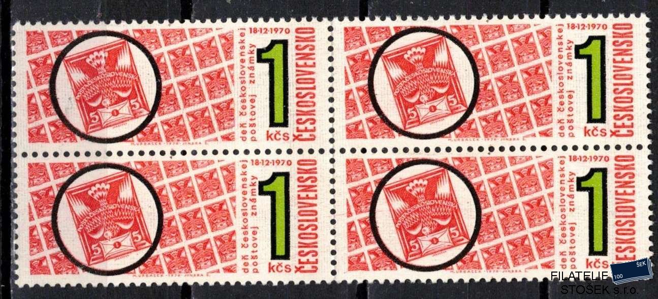 ČSSR známky 1868 Čtyřblok