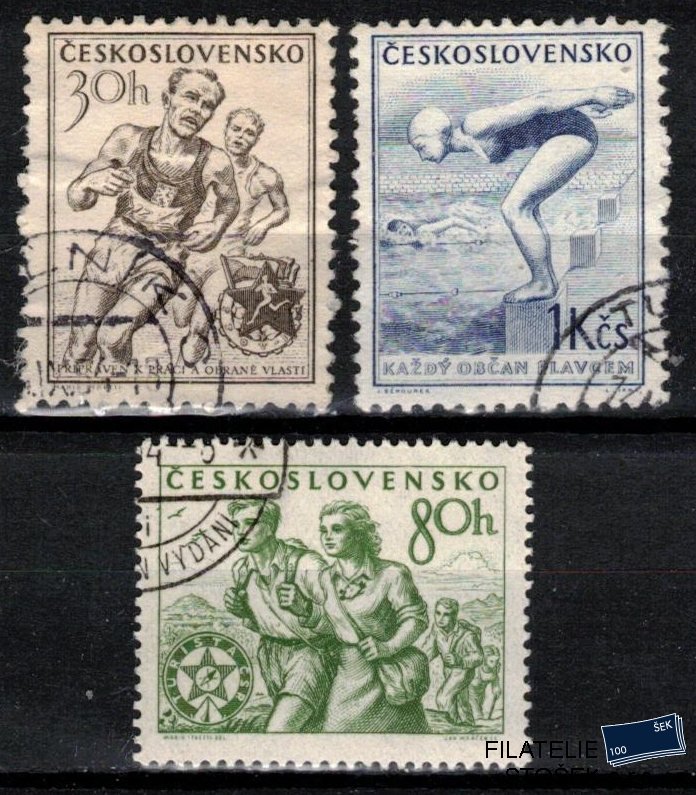 ČSSR známky 788-90