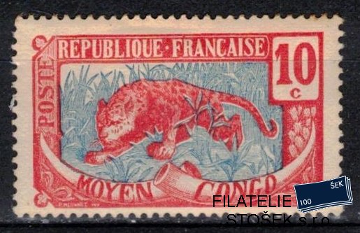 Congo známky Yv 52