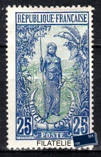 Congo známky Yv 55