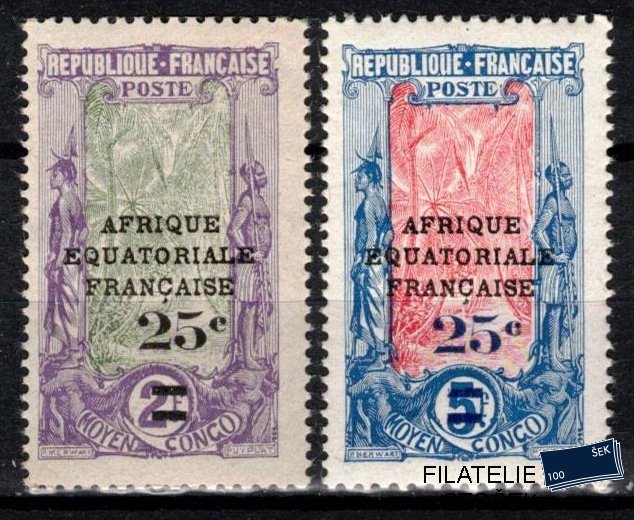 Congo známky Yv 89-90