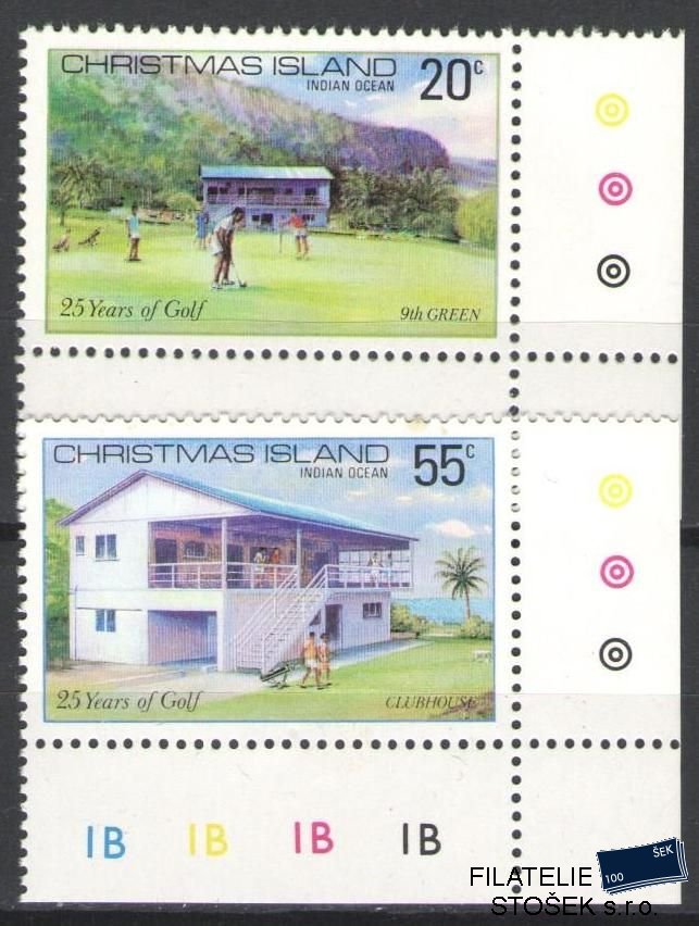 Christmas Island známky Mi 122-23