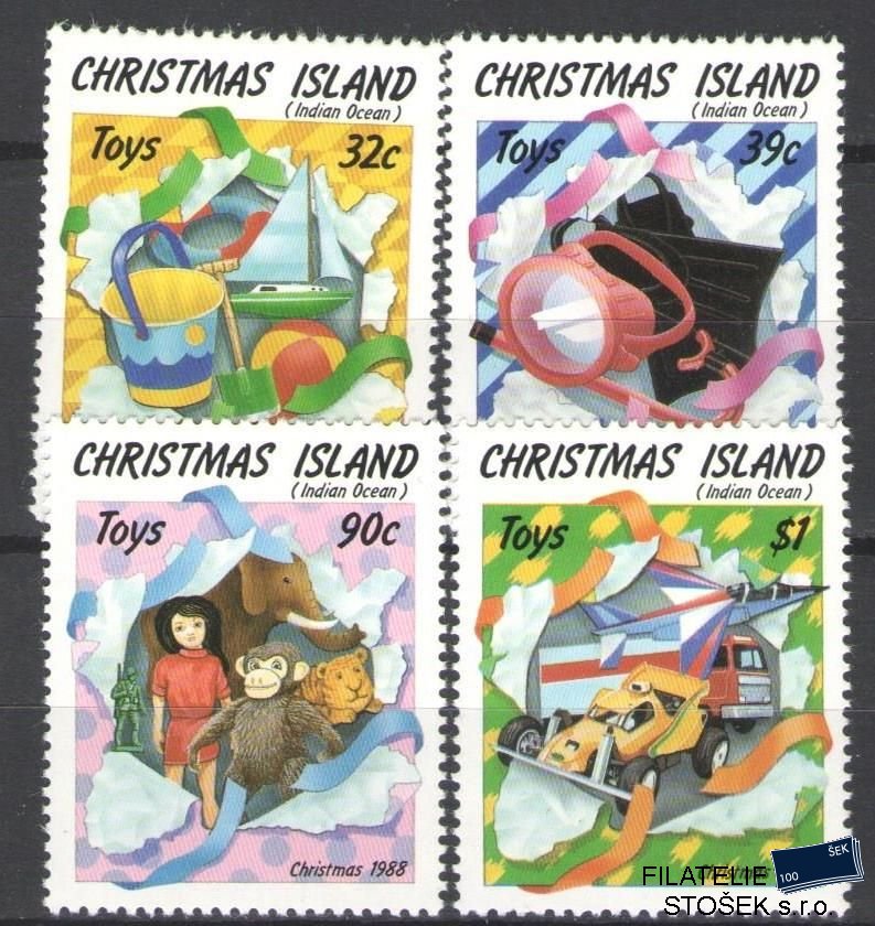 Christmas Island známky Mi 266-69