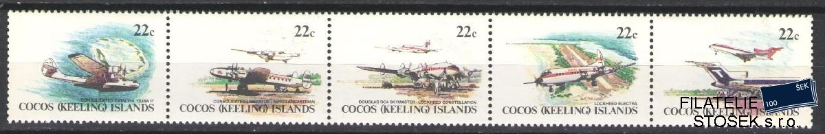 Cocos Islands známky Mi 68-72