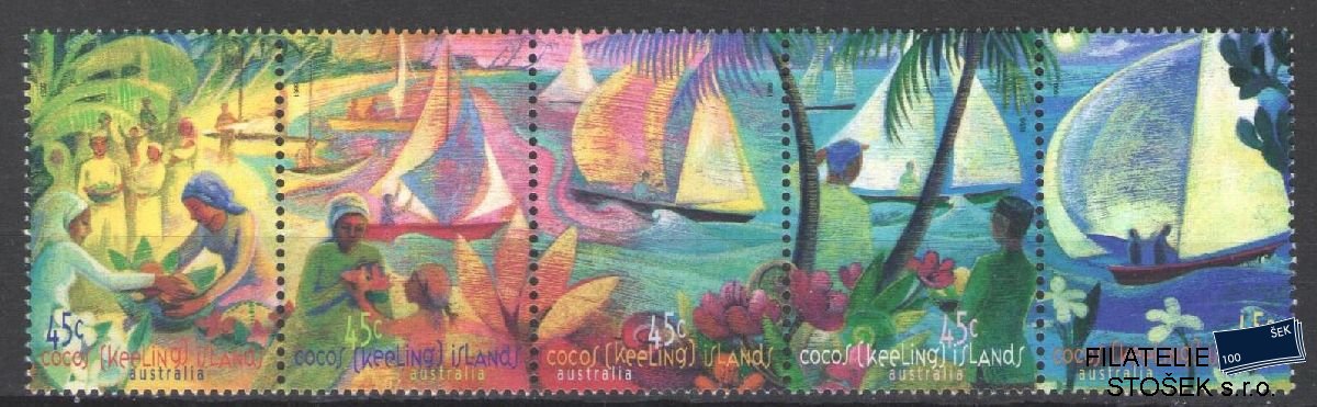 Cocos Islands známky Mi 370-74