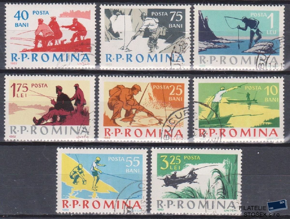 Rumunsko známky Mi 2078-85