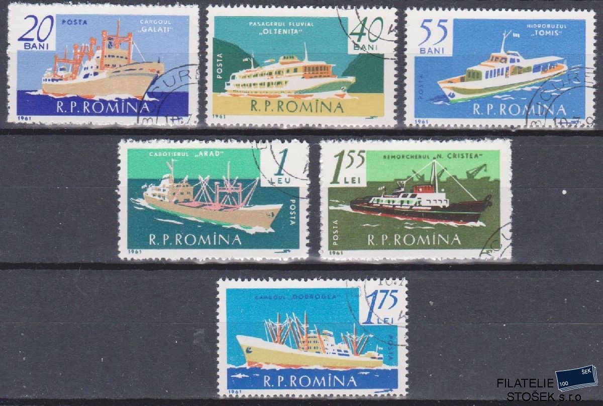 Rumunsko známky Mi 1972-77
