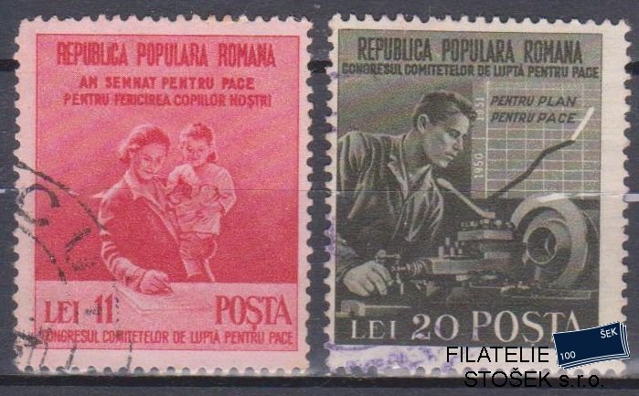 Rumunsko známky Mi 1236-37