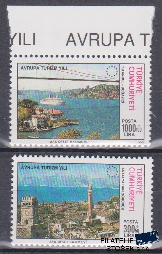 Turecko známky Mi 2884-85