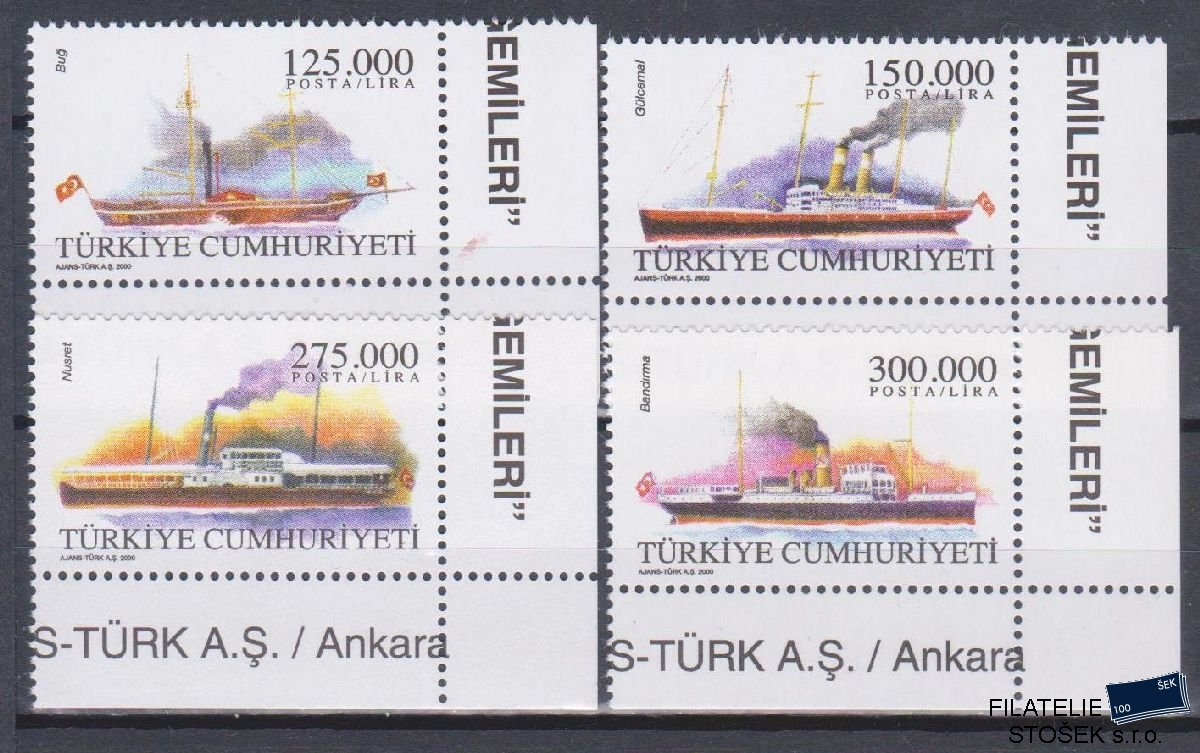 Turecko známky Mi 3211-14