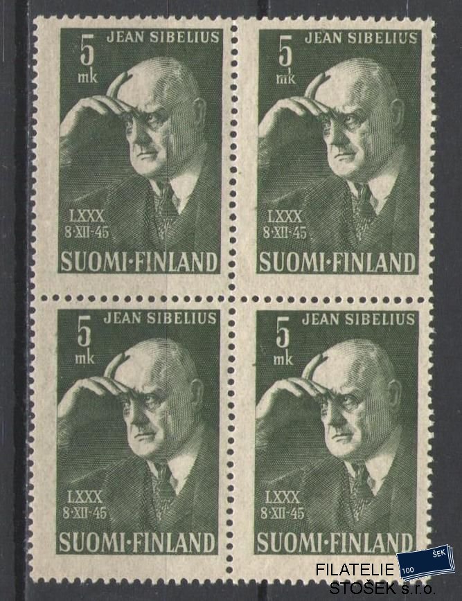 Finsko zámky Mi 319 4 Blok