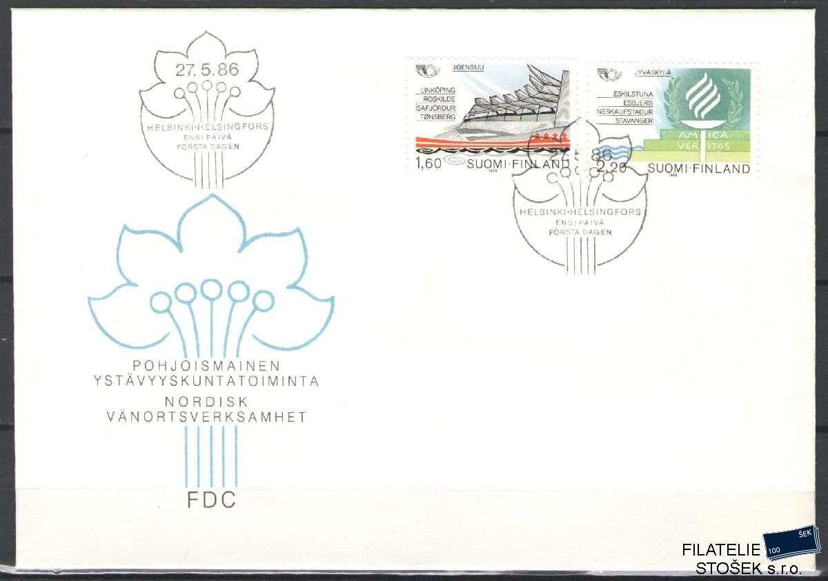 Finsko známky Mi 996-97 FDC