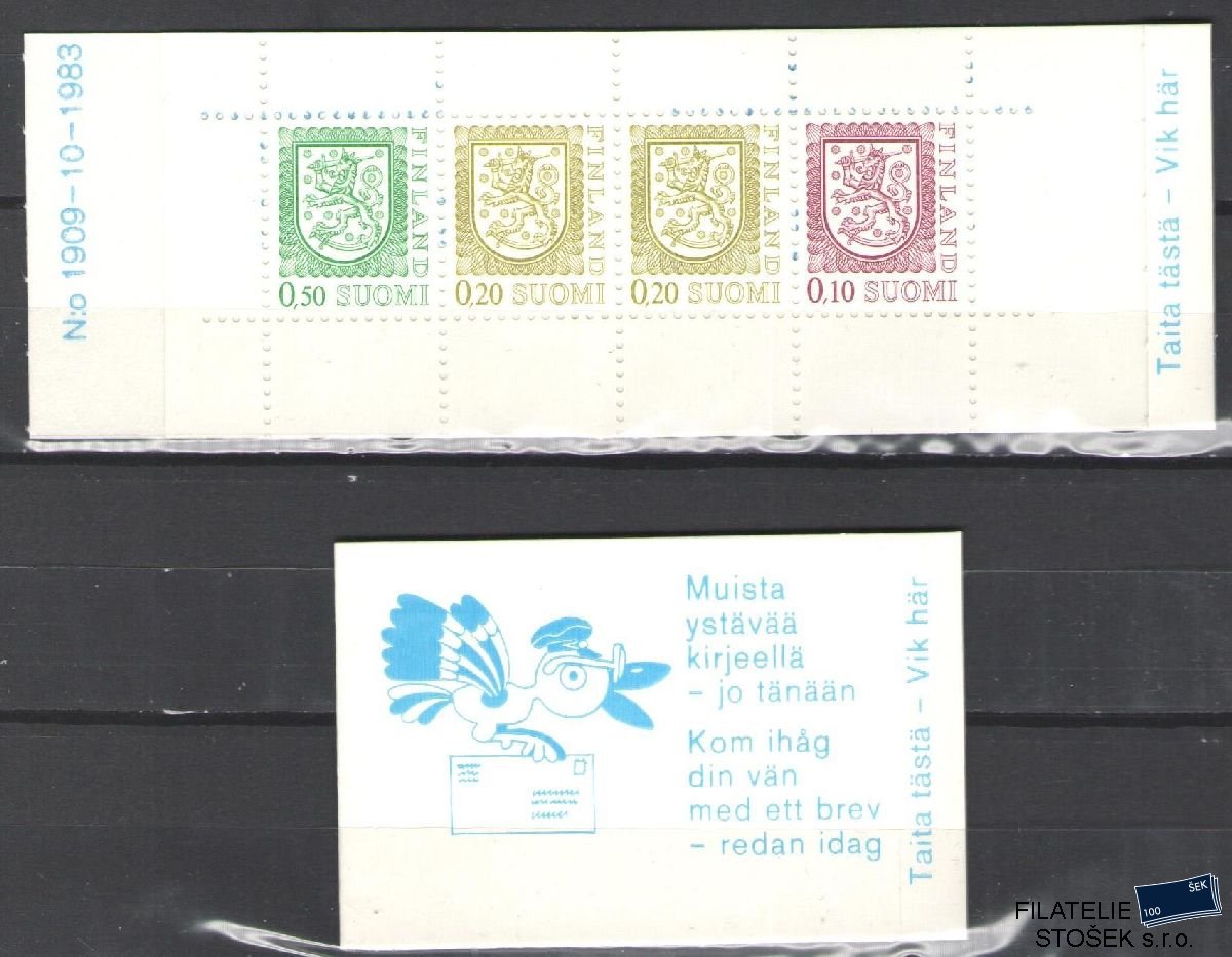 Finsko známky Mi 785,818,824 Sešitek