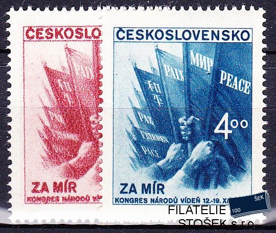 ČSSR známky 698-9