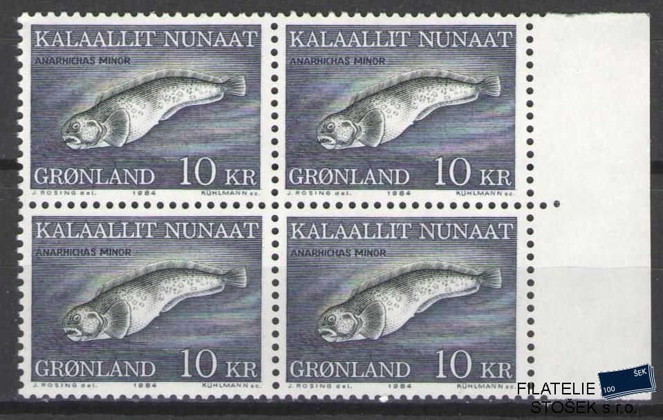Grónsko známky Mi 154 4 Blok
