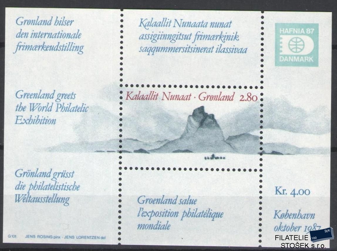 Grónsko známky Mi Blok 2