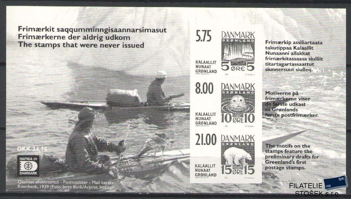Grónsko známky Mi ZVL Hafnia 2001