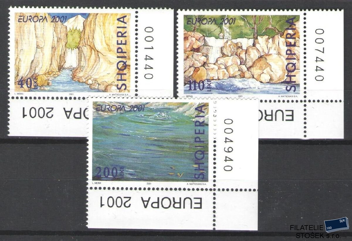 Albánie známky Mi 2809-11