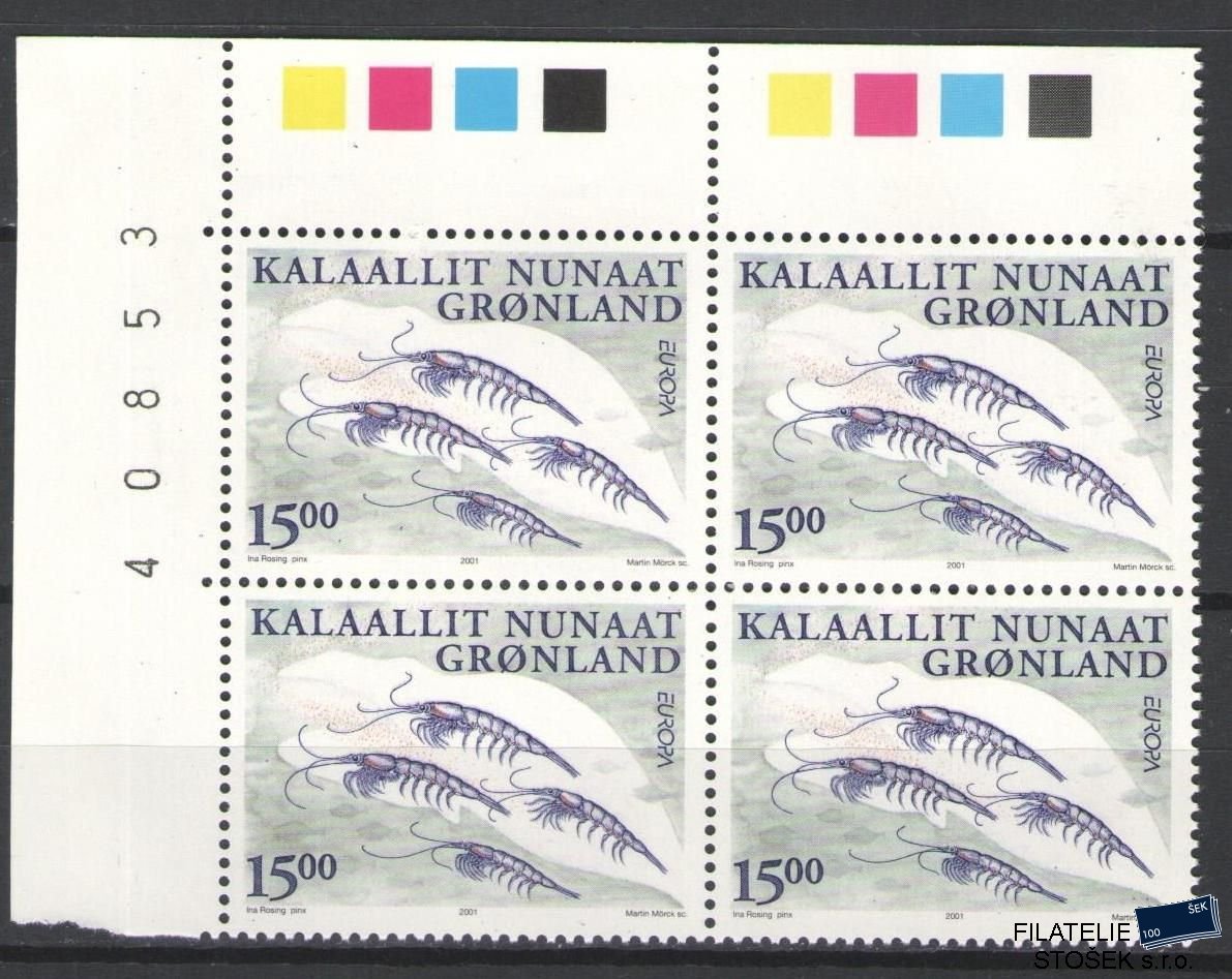 Grónsko známky Mi 368 4 Blok