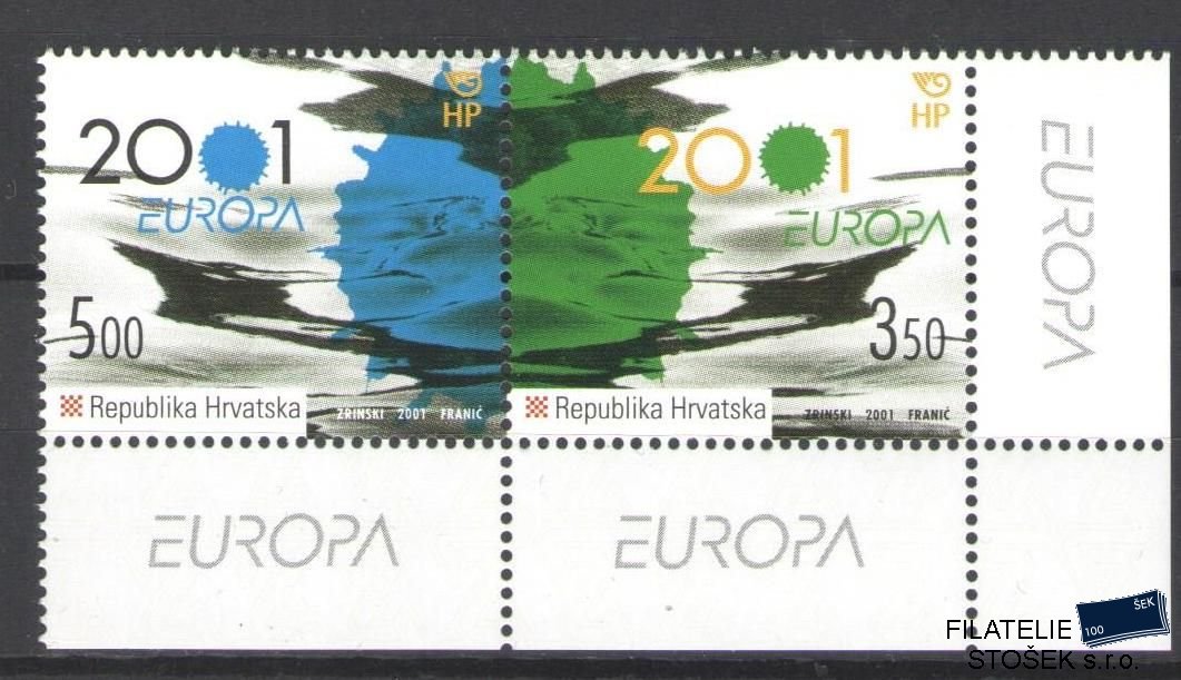Chorvatsko známky Mi 570-71