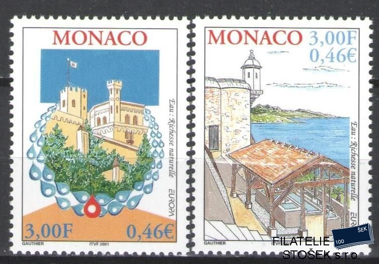 Monako známky MI 2550-51