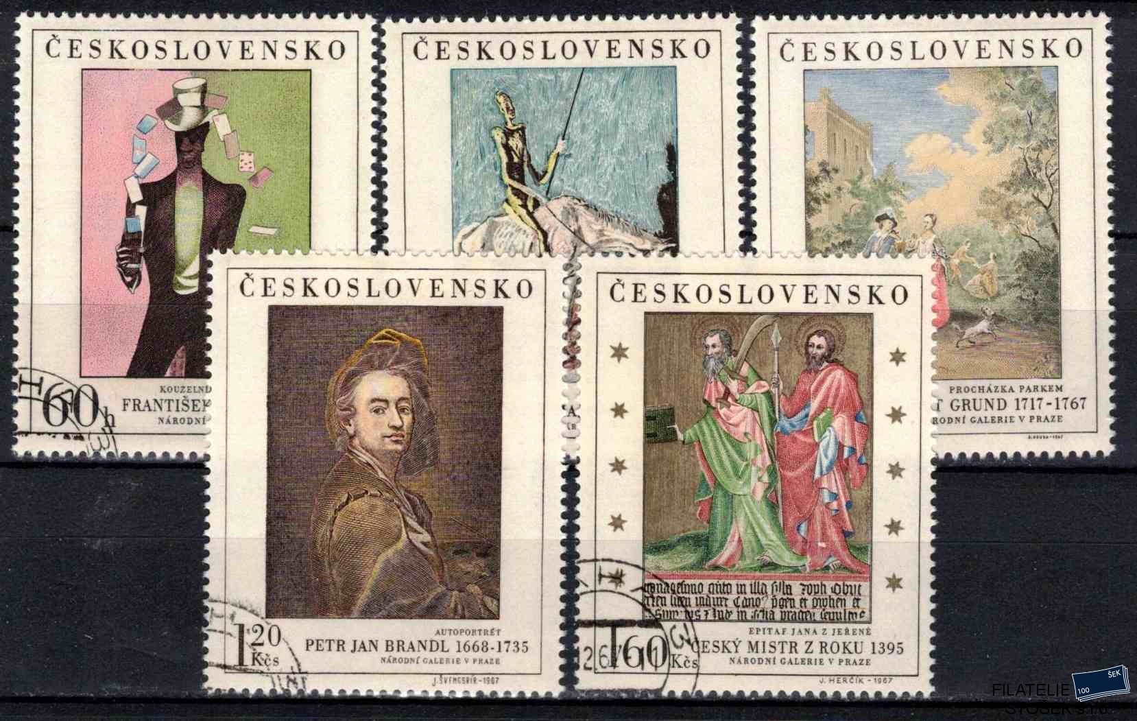 ČSSR známky 1647-51