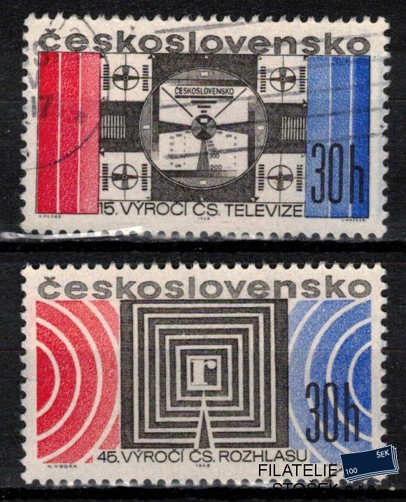 ČSSR známky 1669-70