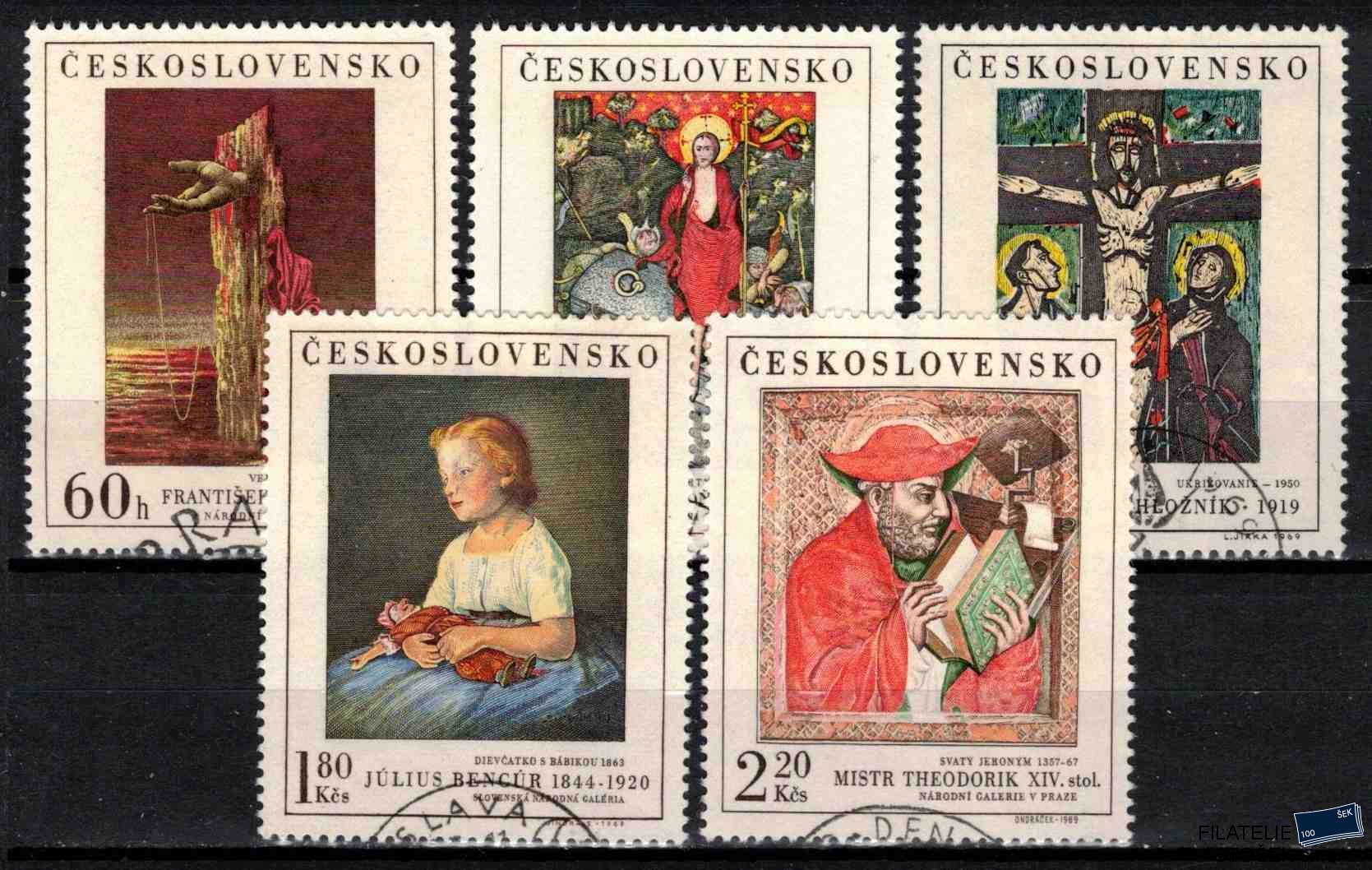 ČSSR známky 1798-1802