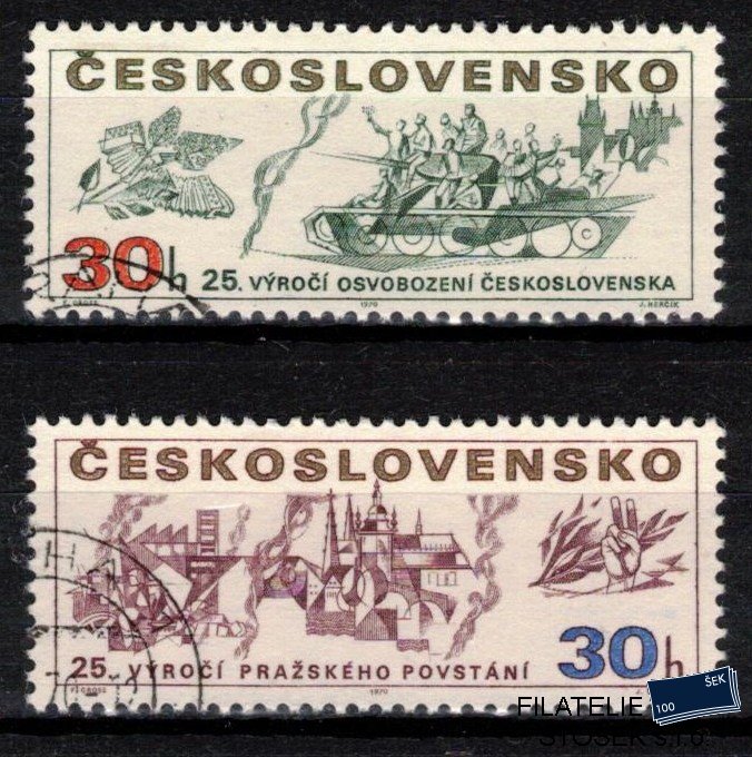 ČSSR známky 1829-30