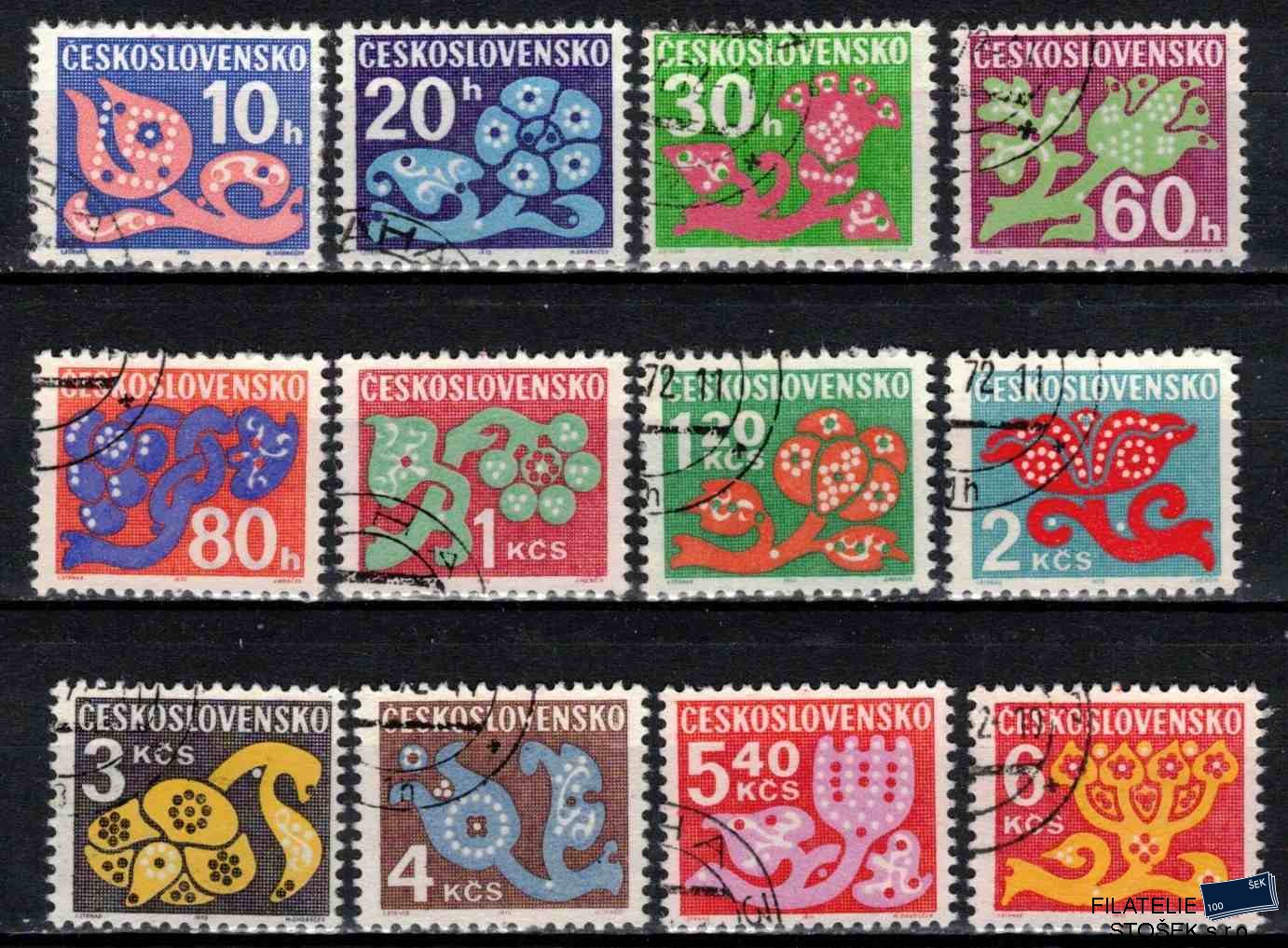 ČSSR známky DL 92-103