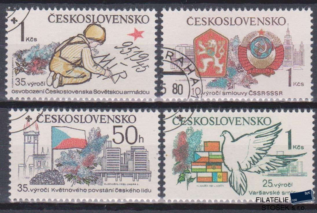 ČSSR známky 2438-41