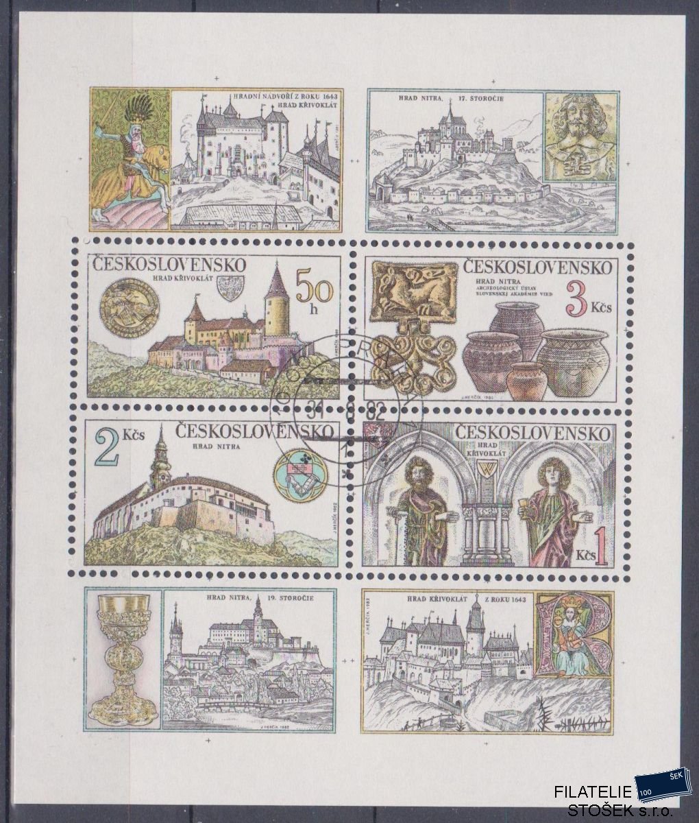 ČSSR známky 2545-8 A