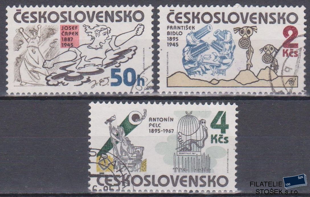 ČSSR známky 2701-3