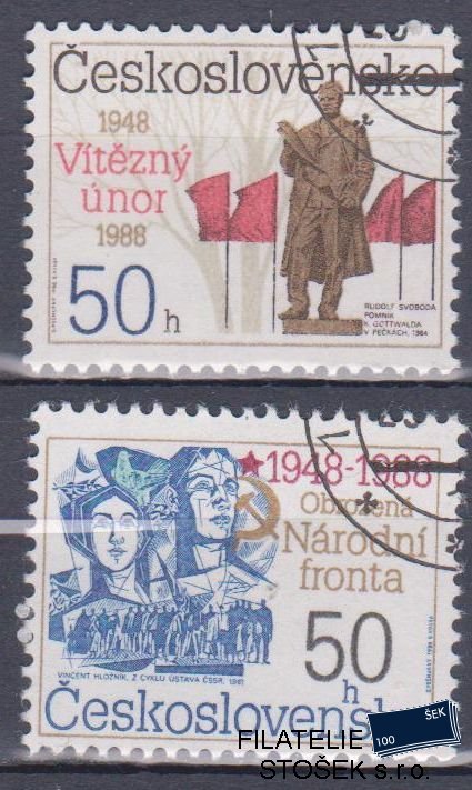 ČSSR známky 2829-30
