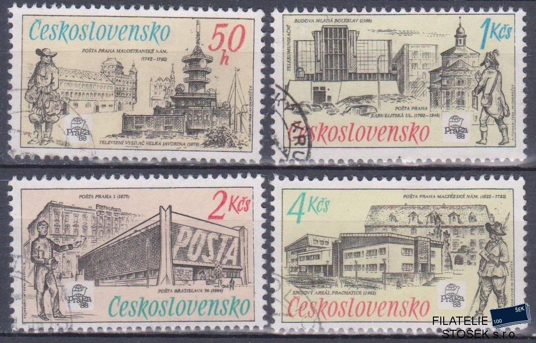 ČSSR známky 2836-9
