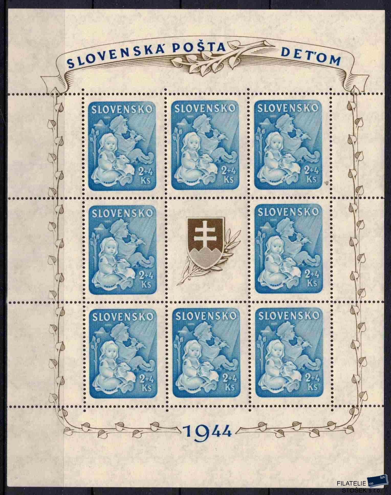 Slovensko známky 119 A