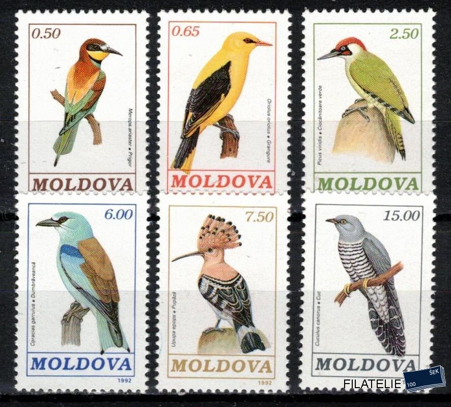 Moldavsko známky Mi 14-19