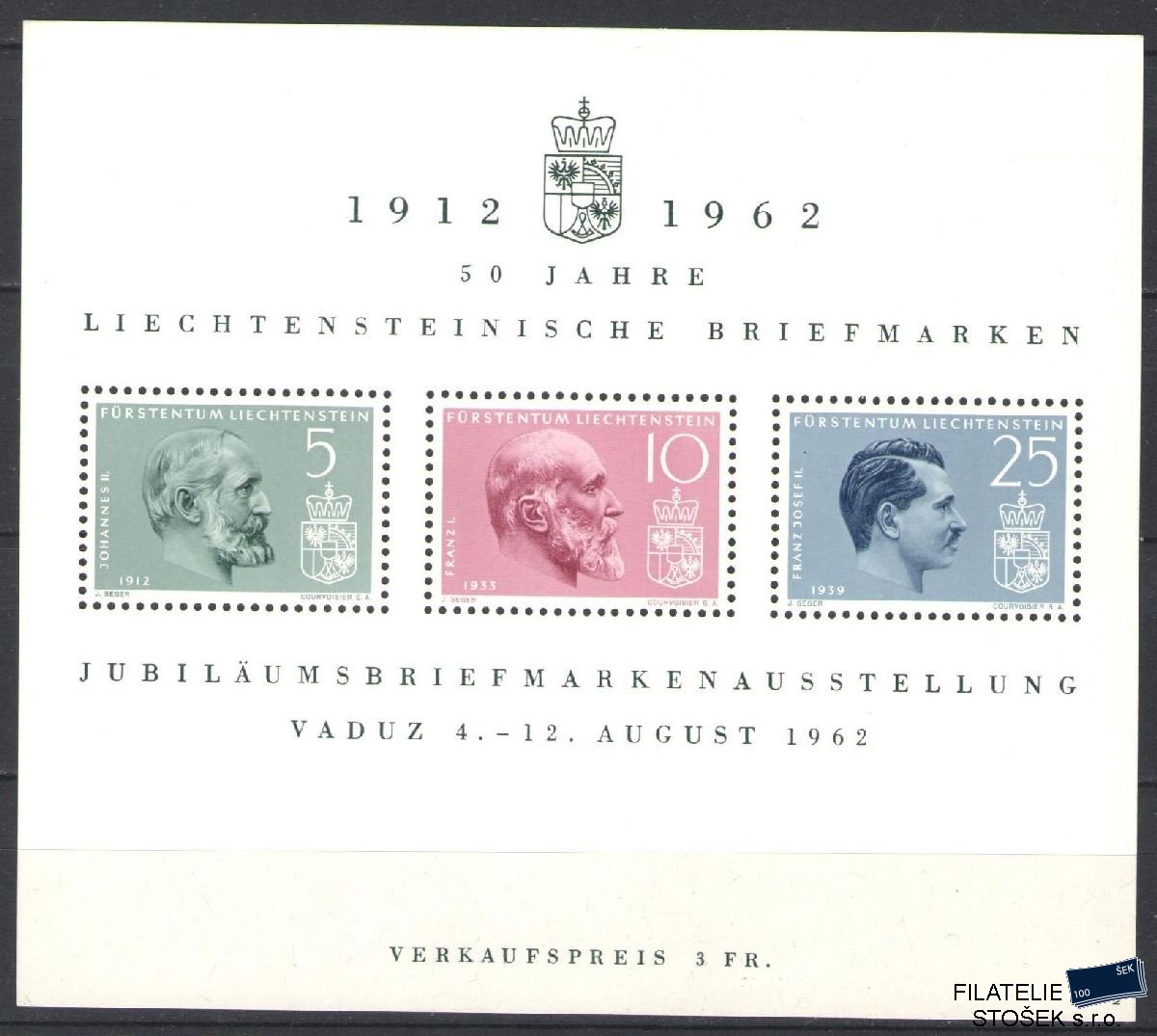 Liechtenstein známky Mi Blok 6