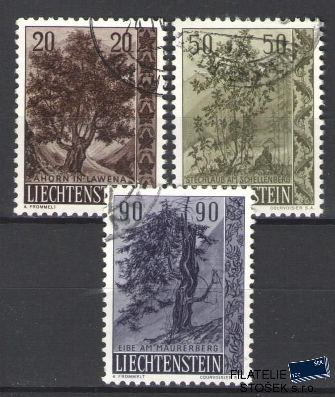 Liechtenstein známky Mi 371-73