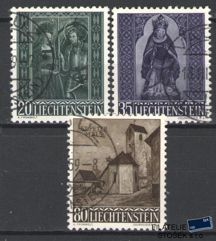 Liechtenstein známky Mi 374-76