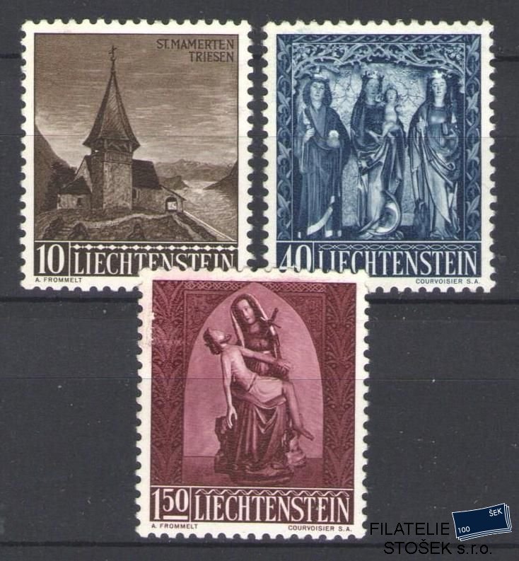Liechtenstein známky Mi 362-64