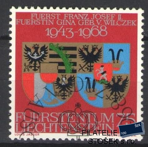 Liechtenstein známky Mi 496