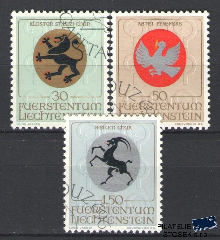 Liechtenstein známky Mi 514-16