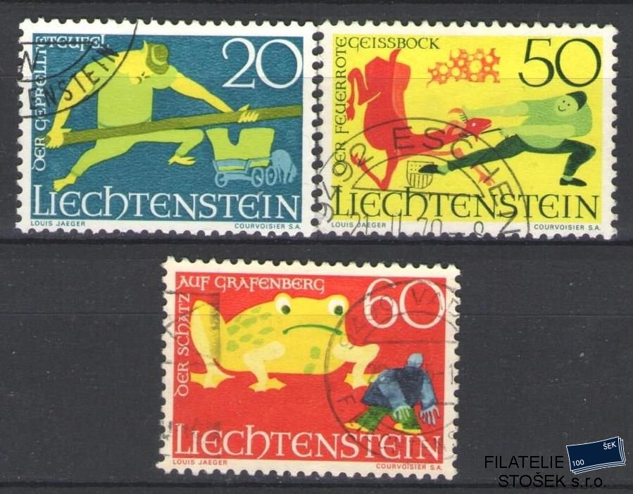 Liechtenstein známky Mi 518-20