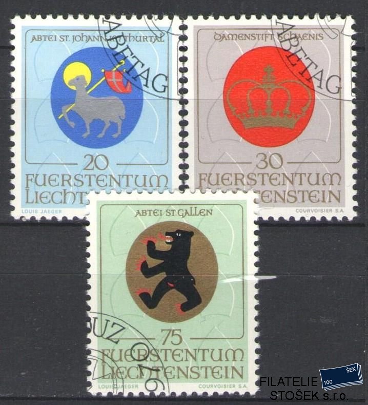 Liechtenstein známky Mi 533-35