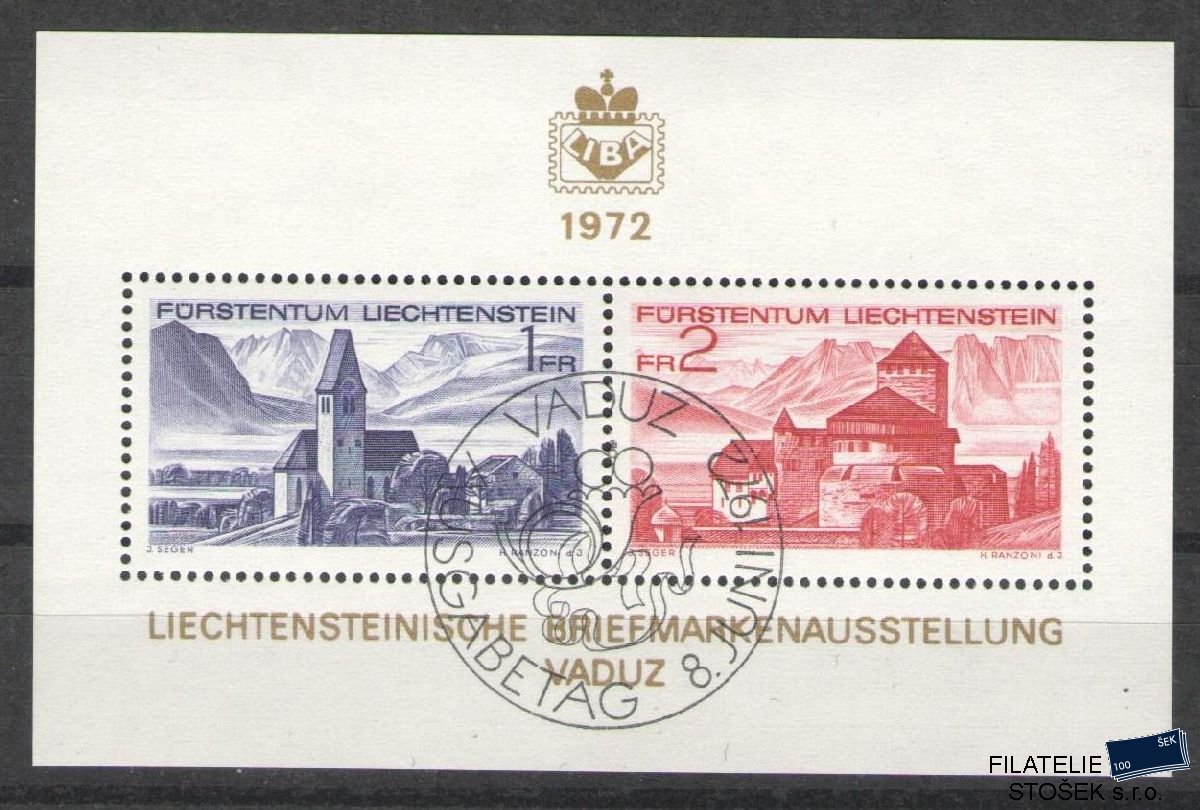 Liechtenstein známky Mi Blok 9
