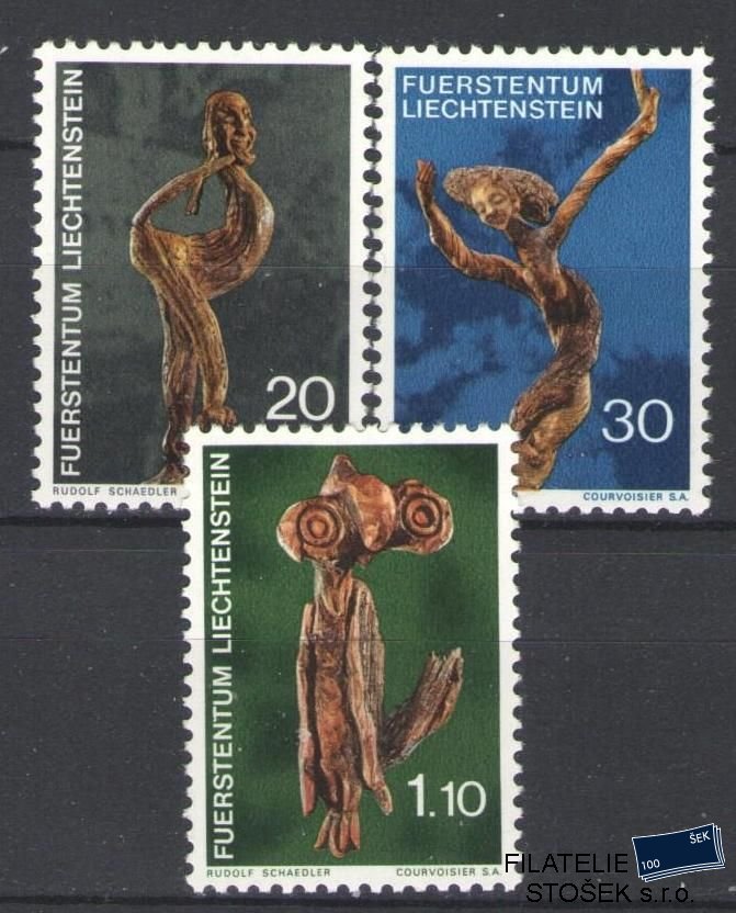 Liechtenstein známky Mi 567-69