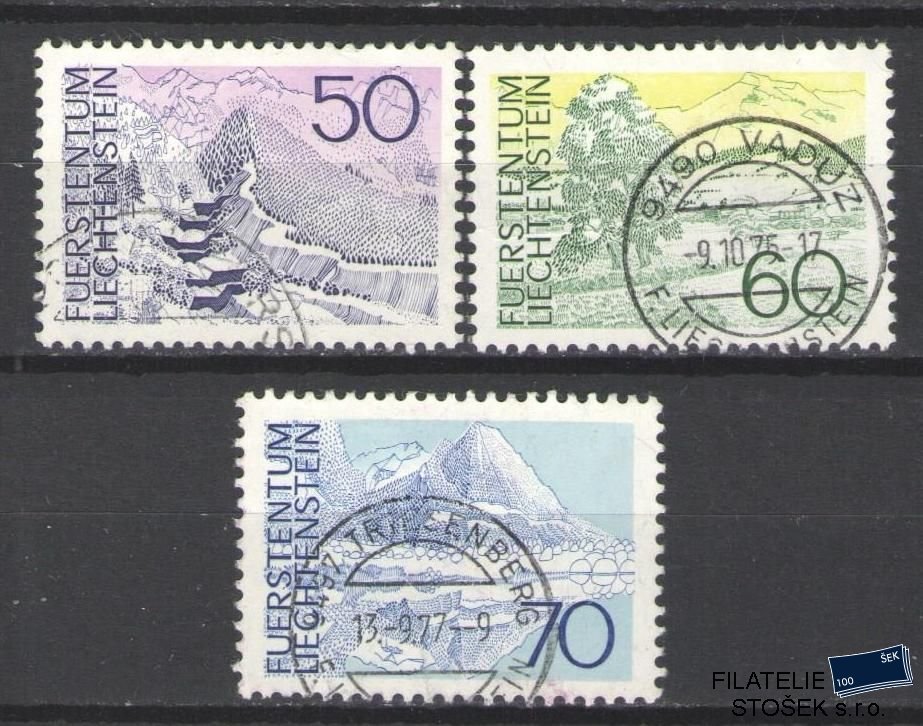 Liechtenstein známky Mi 584-86