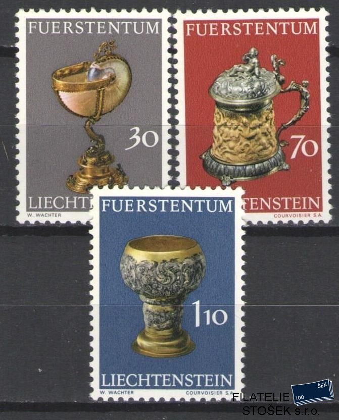 Liechtenstein známky Mi 587-89